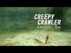 Caça-fantasmas de peixe suave Caça-fantasmas de camarão de borracha