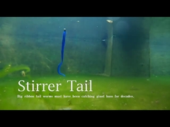 GrubTail Alive Perch Trout Pike Artificial Soft Lure Jig Head Shad Silicone Swimsuit